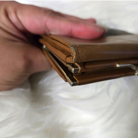 Celine Macadam Coated Canvas and Leather Triomphe Kisslock Wallet - Picture 5 of 13